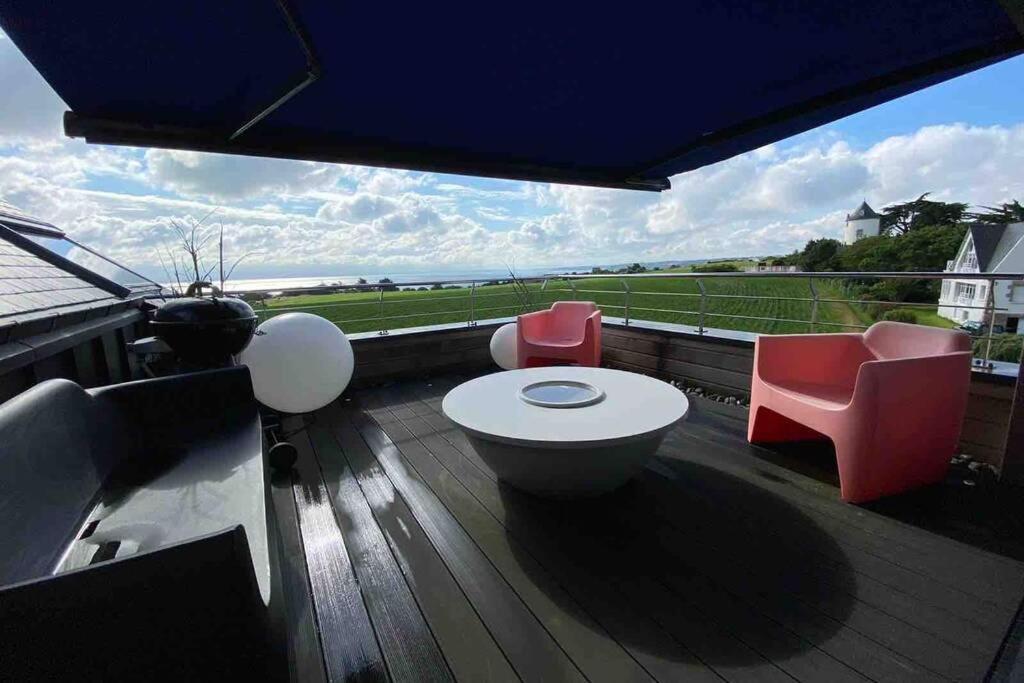Appartement D'Exception Avec Vue Mer Gicquel Exterior photo