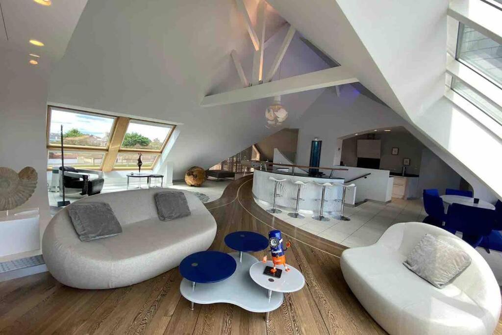 Appartement D'Exception Avec Vue Mer Gicquel Exterior photo